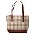 Borsa a tracolla Burberry House Check Canvas Beige