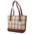 Borsa a tracolla Burberry House Check Canvas Beige - vista 2