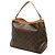 Borsa a tracolla Louis Vuitton Monogram Delightful MM Marrone - vista 2