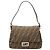 Borsa a tracolla Fendi Zucca Canvas Mamma Forever Marrone