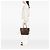 Borsa Tote Louis Vuitton Damier Ebene Neverfull MM Marrone - vista 6