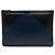 Clutch Chanel Boy O Case Large in pelle d'agnello bicolore blu