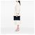 Clutch Chanel Boy O Case Large in pelle d'agnello bicolore blu - vista 6