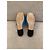 Gucci Marmont Mules in pelle matelassé blu - vista 7
