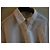 Gerard Darel Camisa de Algodão às Riscas Branco/Castanho - vista 4