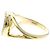 Anillo Alianza Chopard Happy Diamonds en Oro Amarillo 18K - vista 2