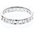 Autre Marque Bague Anneau Tiffany T True Narrowing en Or Blanc - vue 5