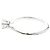 Autre Marque Tiffany Classic Solitaire Platin-Diamant-Bandring - Ansicht 2