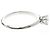 Autre Marque Tiffany Classic Solitaire Platin-Diamant-Bandring - Ansicht 4