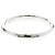 Harry Winston Platin-Ehering mit 1P Diamant - Ansicht 2
