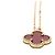 Collana Sweet Alhambra Van Cleef & Arpels in oro rosa e corniola - vista 4