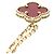 Collana Sweet Alhambra Van Cleef & Arpels in oro rosa e corniola - vista 6