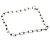Bracciale Cartier Santos Modello Piccolo in oro bianco 18K