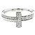 Autre Marque Anello Tiffany T One Diamanti in Oro Bianco