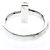 Autre Marque Anello Tiffany T One Diamanti in Oro Bianco - vista 3