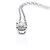 Autre Marque Tiffany Solitär-Diamantcollier aus Platin - Ansicht 4