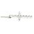 Autre Marque Collana Vendome Aoyama Cross Diamond Necklace - vista 5