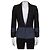 Just Cavalli Black Fitted Blazer Jacket Sz.42 Pre-owned