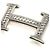 Hermès Hebilla Cinturón Touareg Plata 32mm Constance H - vista 4