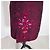 D&G Dolce & Gabbana Falda Mini Brocada Bordeaux Strass - vista 4