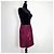 D&G Dolce & Gabbana Falda Mini Brocada Bordeaux Strass - vista 5