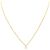 Collana Tiffany & Co, "Tiffany Solitaire", oro rosa e diamante.