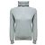 Brunello Cucinelli hellblauer Kaschmir-Rollkragenpullover mit Monili
