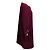 Abito midi in crepe a maniche lunghe Tibi Burgundy - vista 2