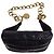 Chanel Gürteltasche mit Kette aus gestepptem Lammleder Schwarz - Ansicht 5