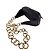 Chanel Gürteltasche mit Kette aus gestepptem Lammleder Schwarz - Ansicht 6