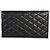Autre Marque Saint Laurent Black Matelasse Lambskin Paris Pouch - vista 2