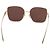 Fendi Gold FF Baguette Square Sonnenbrille mit quadratischen Spiegelgläsern - Ansicht 4