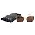 Fendi Gold FF Baguette Square Sonnenbrille mit quadratischen Spiegelgläsern - Ansicht 5