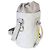 Borsa Nano Louis Vuitton in canvas Monogram bianco Chalk - vista 4
