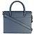 Christian Dior Tote St. Honore Large in Pelle di Vitello Granulata Blu - vista 2