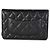 Portafoglio Chanel Black Quilted Caviar CC Wallet On Chain - vista 2
