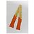 Hermès Jaune Argent Orange Vif Silk Les Cles A Pois Silk Fringe Twilly - vista 5