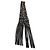Hermès Noir Beige Dore Orange Silk Red Berries Fringe Twilly - vista 3