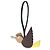Hermès Chocolat Lime Deep Bleu Gold Noir Epsom Mysore Swift Milo Birdy Charm - vista 4
