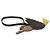 Hermès Chocolat Lime Deep Bleu Gold Noir Epsom Mysore Swift Milo Birdy Charm - vista 5