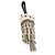 Hermès Beige Marfa Craie Noir Nata Blanc Milo Swift Epsom Chouette Owl Charm - vista 2