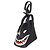 Hermès Mini Bolide Shark Bag Charm in Swift Nero - vista 4