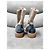 Stivaletti Chanel da donna in camoscio beige - vista 3