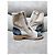 Stivaletti Chanel da donna in camoscio beige - vista 5