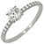 Cartier Etincelle Ring mit halbem Diamantbesatz