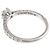 Cartier Solitärring aus Platin - Ansicht 3