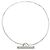 Bracciale con Charm Gucci in Oro Bianco
