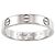 Anello Cartier Mini Love in platino - vista 2