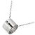 Collar Gucci Icon en oro blanco de 18K