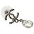 Orecchini a goccia Chanel Coco Mark Crystal Stone - vista 4